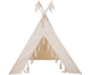 Tipi Zelt Spielzelt Kinderzelt Kinderzimmer Elegantes Weiß Sicheres Material DHL 