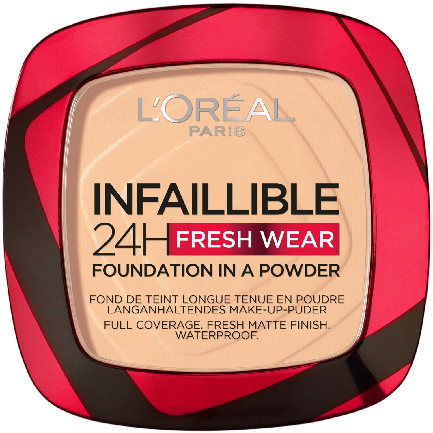 Photos - Foundation & Concealer LOreal L'Oréal Make-up-Puder Infaillible 24H Fresh Wear  40 Cashmere (9 g)