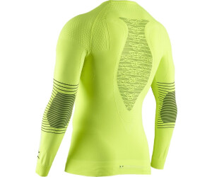 Strato Base Camicia Funzionale Uomo XL X-Bionic Energizer 4.0 Round Neck Long Sleeves Phyton Yellow/Anthracite 