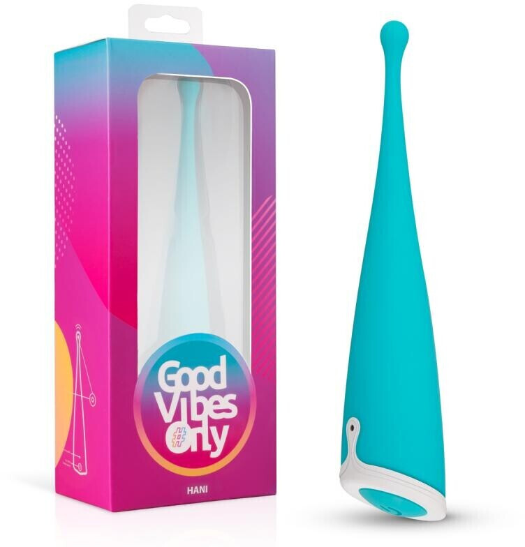 Good Vibes Only Hani Pin Point Vibrator turquoise