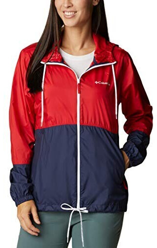 Columbia Flash Forward Windbreaker Women (1585911) bright red/nocturnal/white
