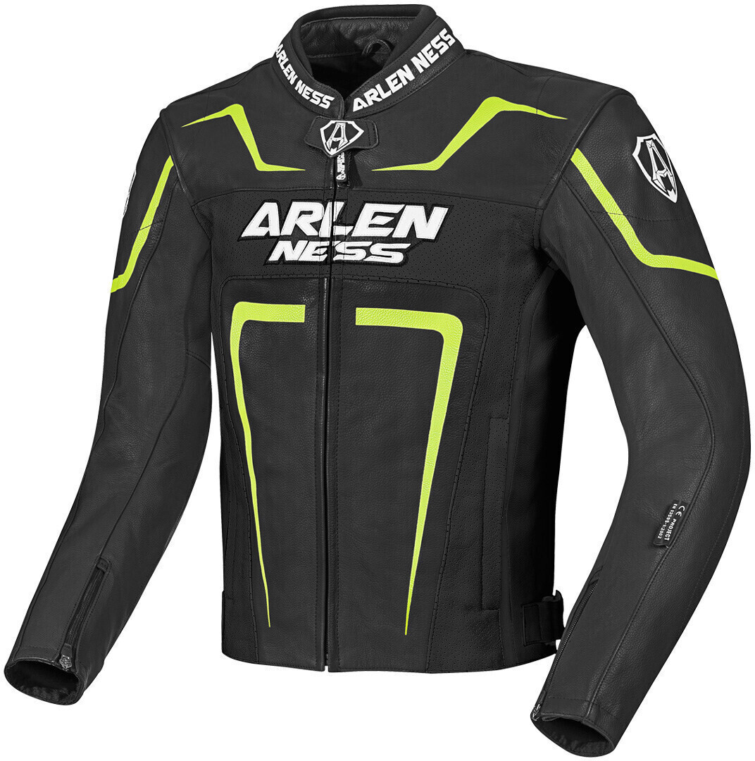 Arlen Ness Motegi Jacket black/yellow
