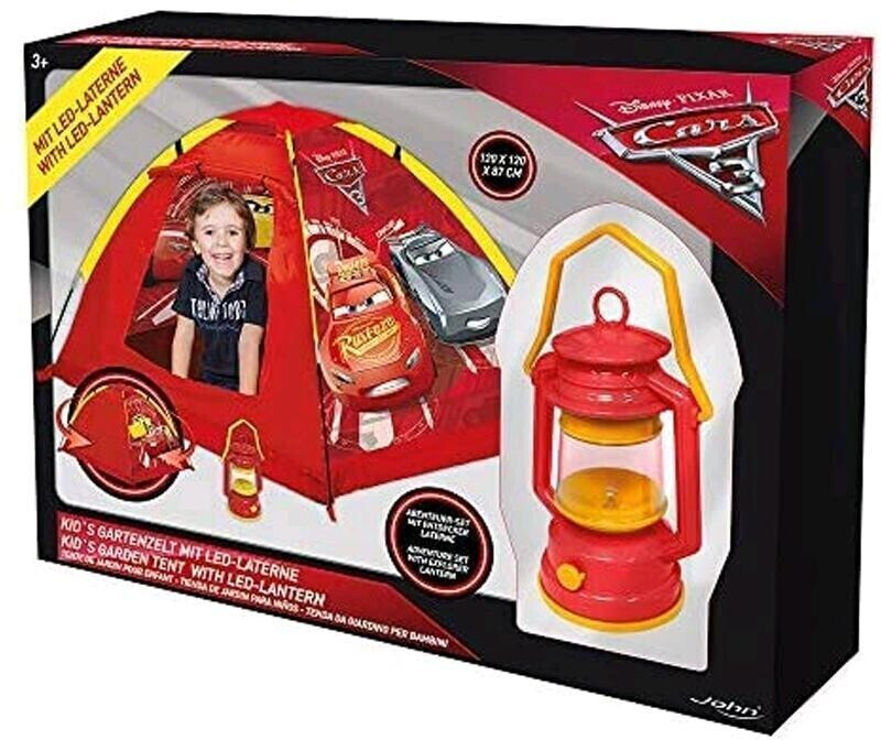 John Kid's Garden Tent with LED-Lantern Cars