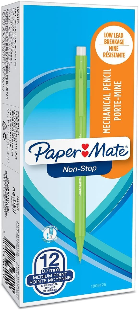 Paper-Mate Non-Stop Mechanical Pencil, 0.7mm