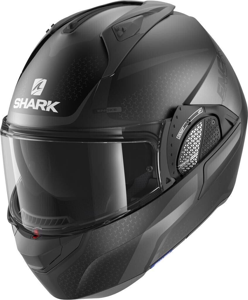 Photos - Motorcycle Helmet SHARK Evo GT Encke Matt Black/Anthracite 