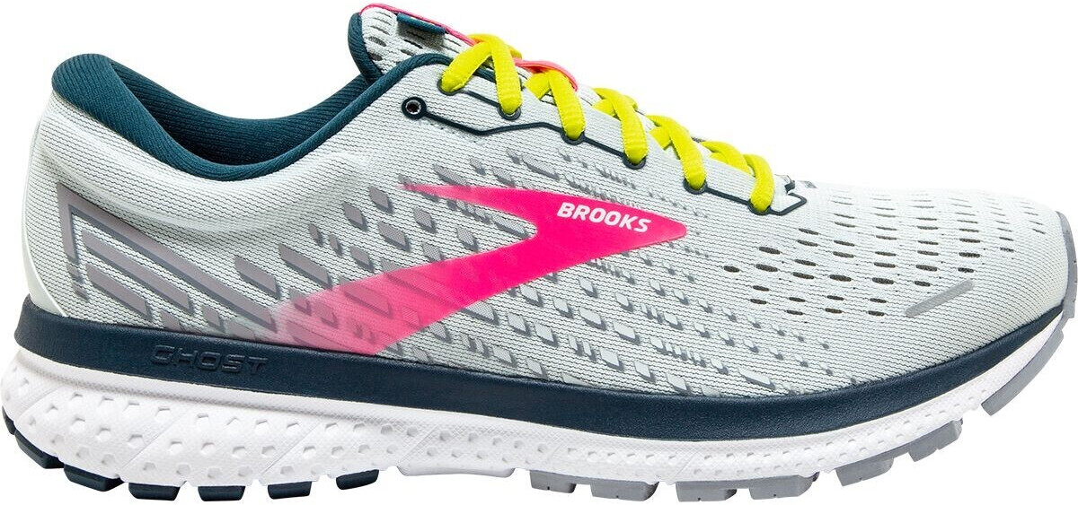 Brooks Ghost 13 Women grey/pink/lime