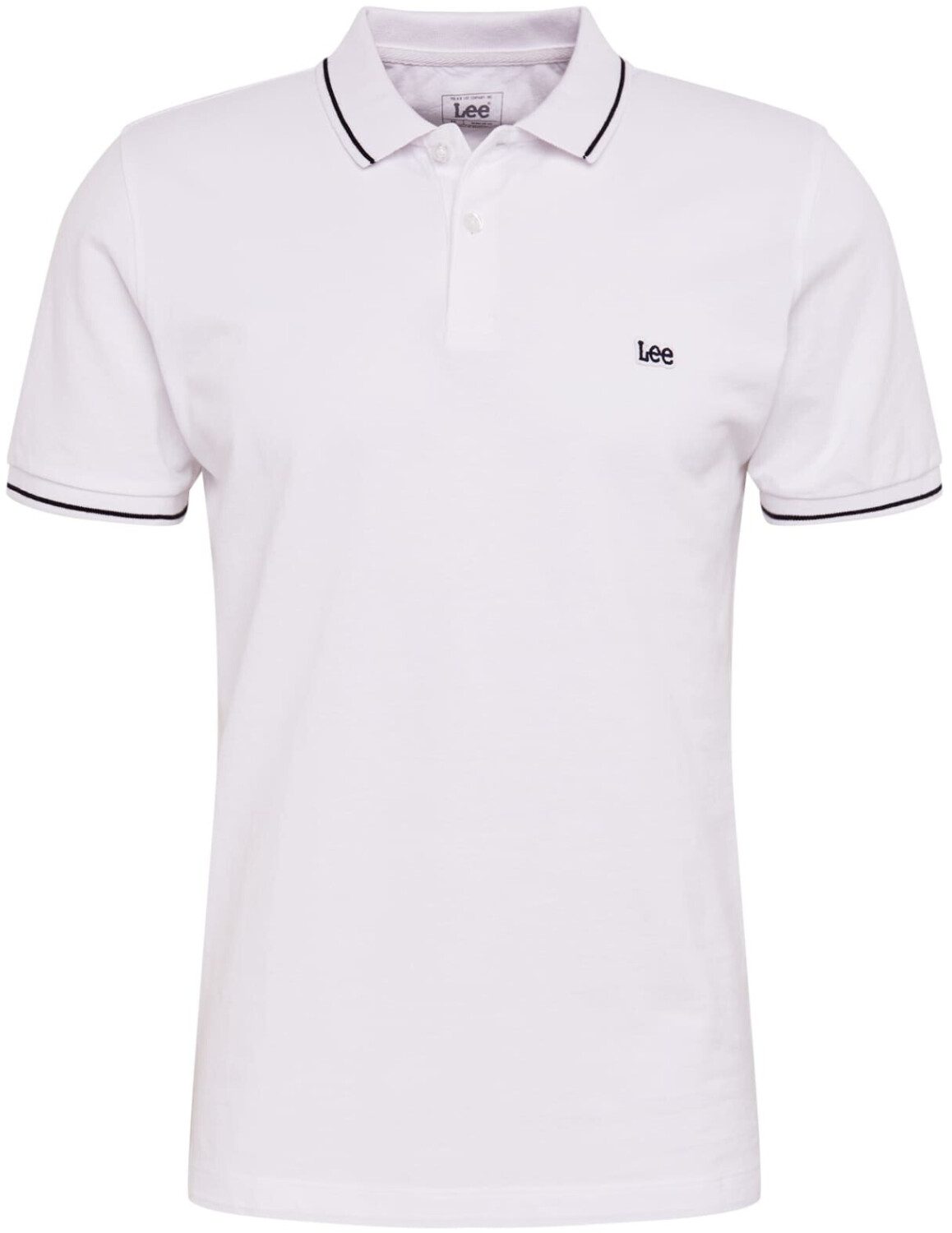 Lee Poloshirt Pique Polo white