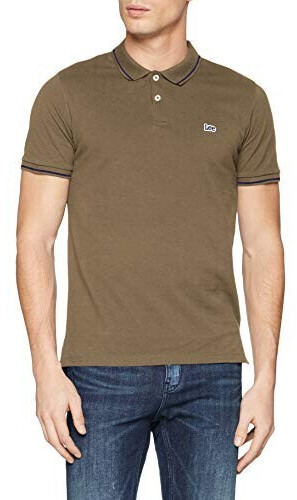 Lee Poloshirt Pique Polo utility green