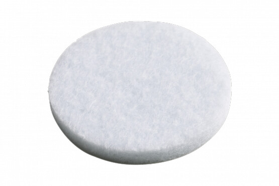 Metafranc Felt gliders self-adhesive 22 mm, white, 16 pieces