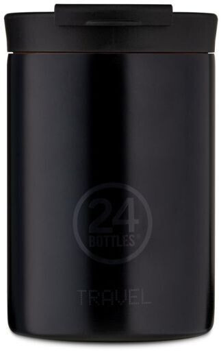 24Bottles Basic Travel drinking cup 350 ml tuxedo black