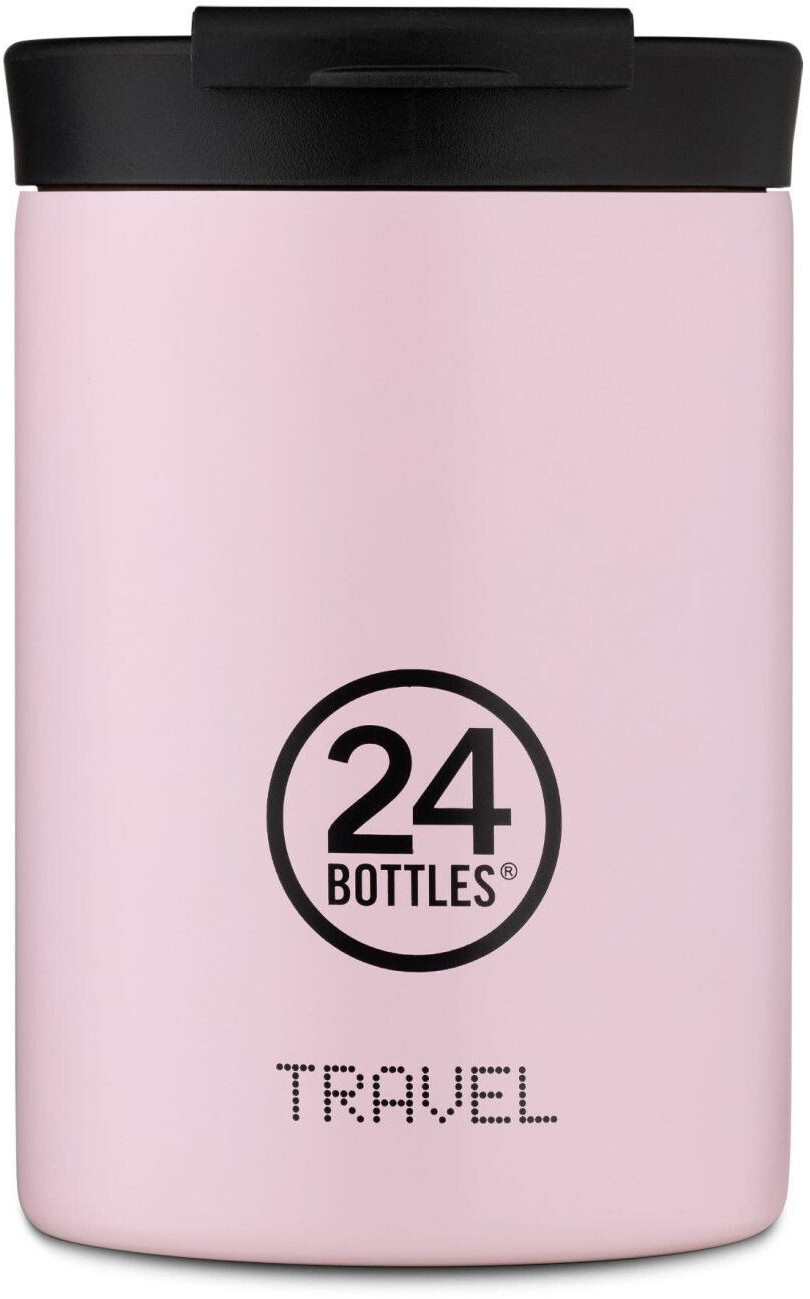24Bottles Pastel Travel drinking cup 350 ml candy pink