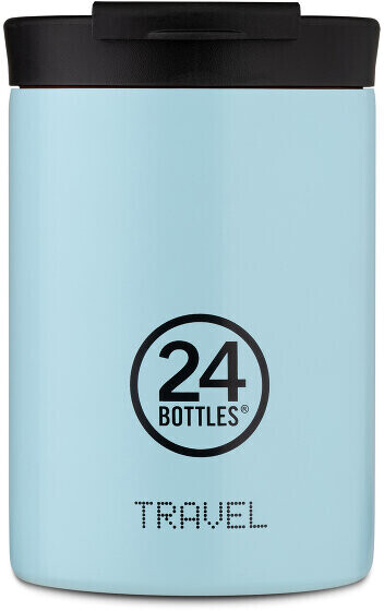 24Bottles Pastel Travel drinking cup 350 ml cloud blue