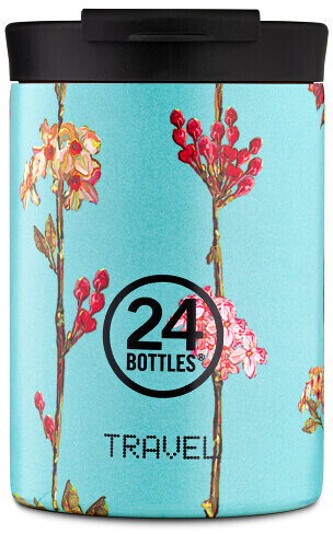 24Bottles Floral Travel Cup 350 ml sweetheart