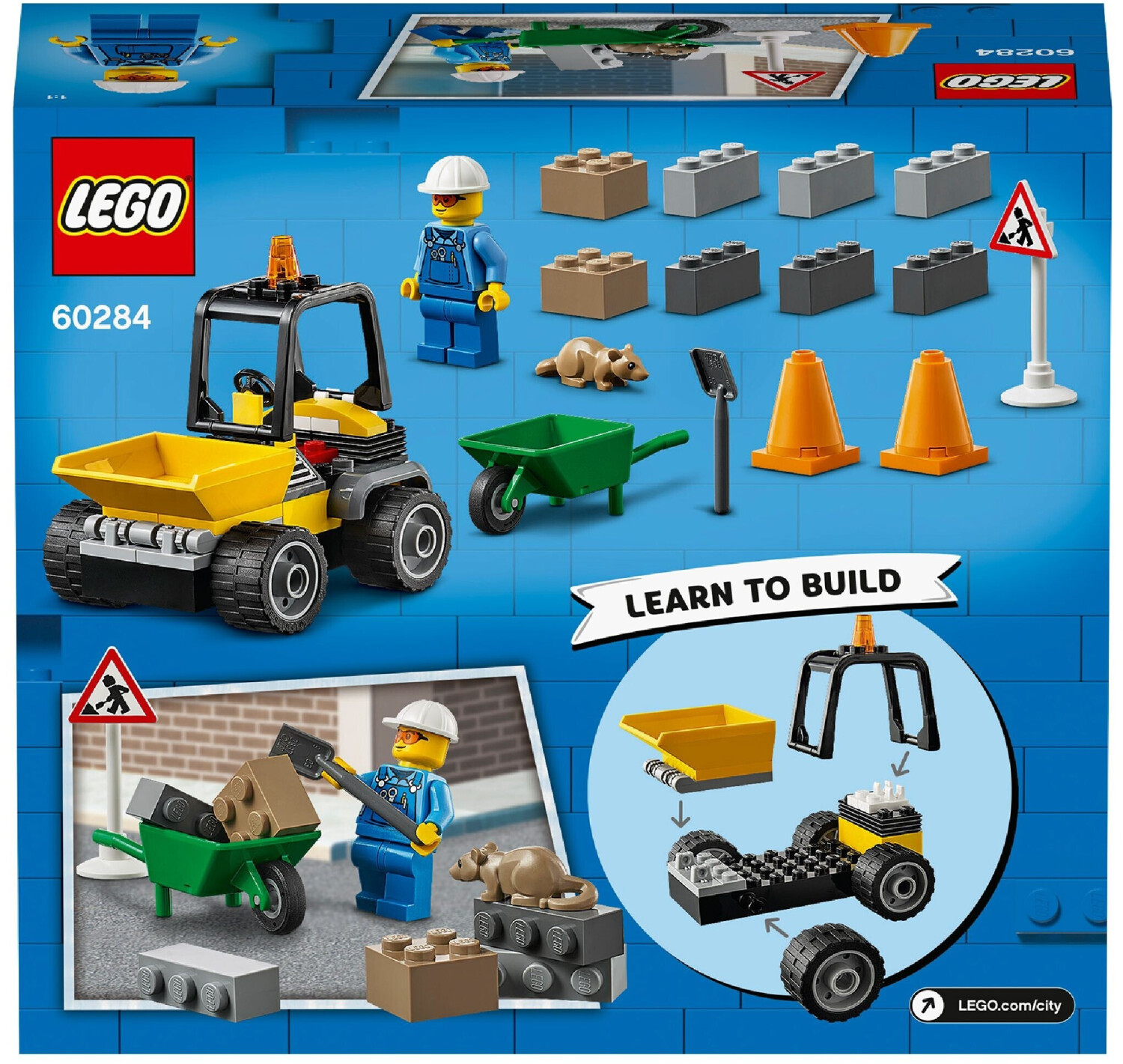 LEGO City: Preisvergleich bei ab € 8,50 Baustellen-LKW | (60284)