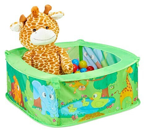 Relaxdays Baby Ball Pit Jungle with 50 Balls
