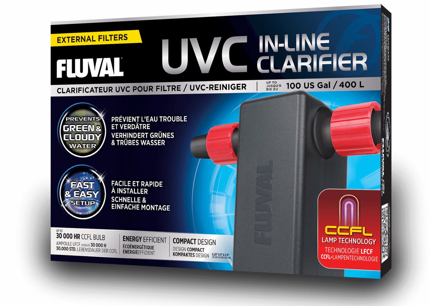 Fluval UVC In-Line Clarifier