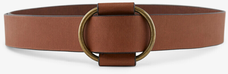 PIECES PCPILJA LEATHER JEANS BELT FC NOOS, Goud Kleur/Aop:Sneeuw