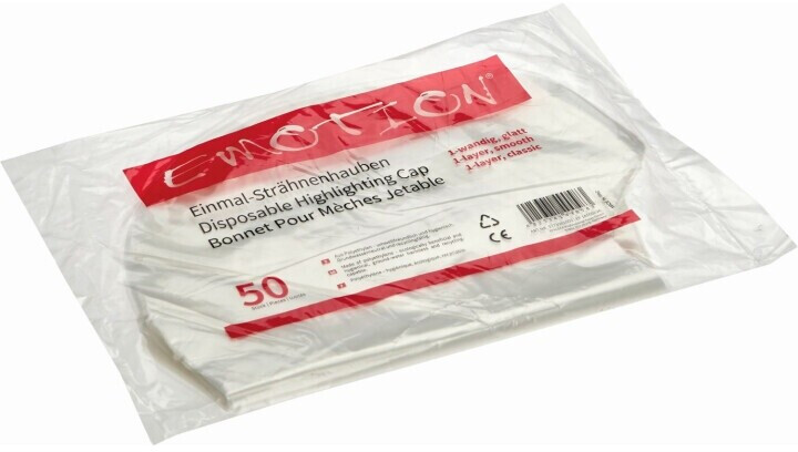 Comair Einweg-Strähnenhaube | 12er Packung Glatt | Maße 0,030 X 350 X 540 Mm | Für Friseurbedarf