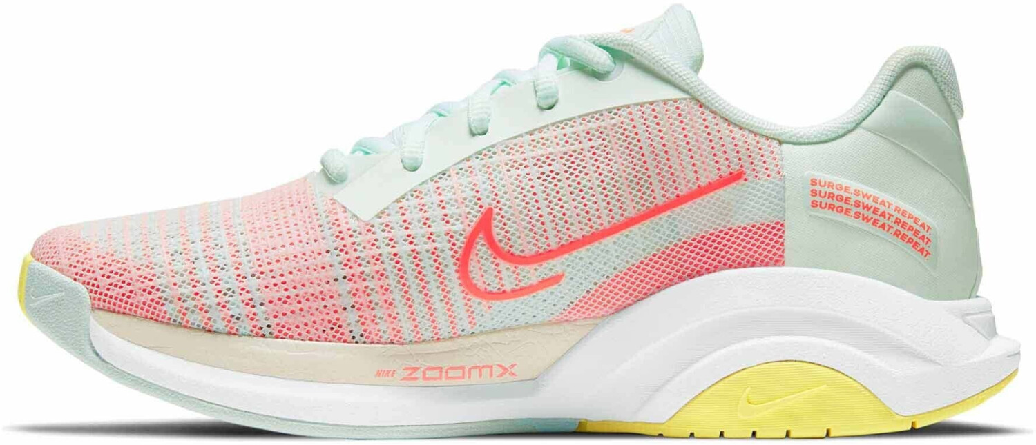 Buy Nike ZoomX SuperRep Surge Women barely green/light citron/pale ivory/bright mango from Â£84. 