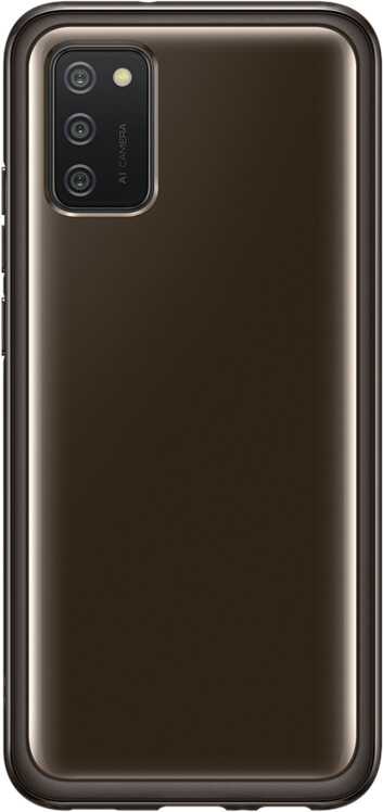 Samsung Soft Clear Cover (Galaxy A02s) Black