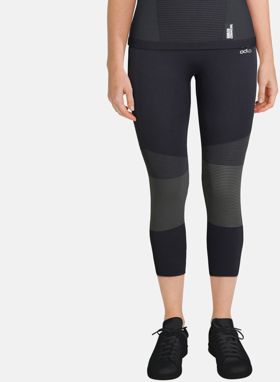 Odlo Zeroweight Ceramicool Pro Tights Women (360281-60056) black/odlo graphite grey