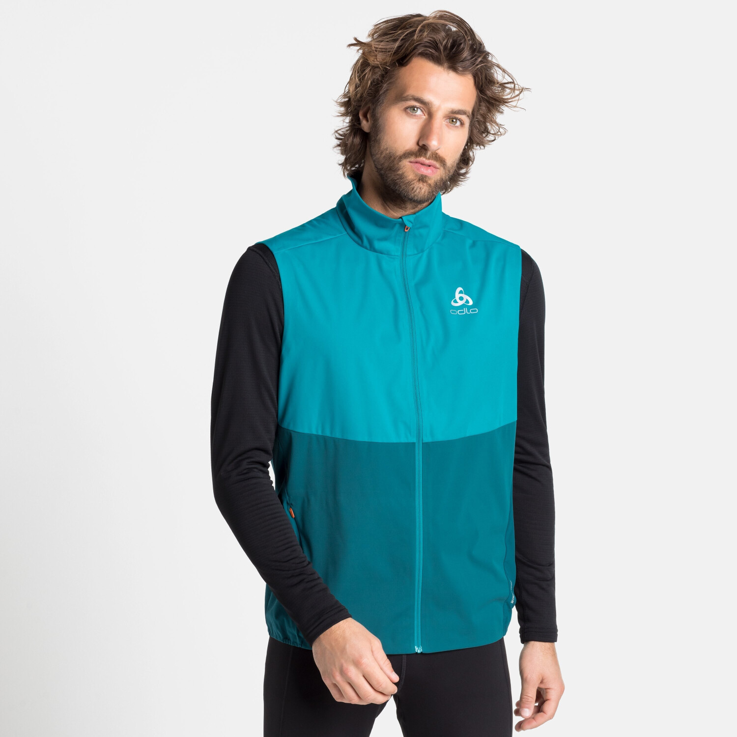 Odlo Zeroweight Warm Vest (313212-20741) tumultuous sea/submerged