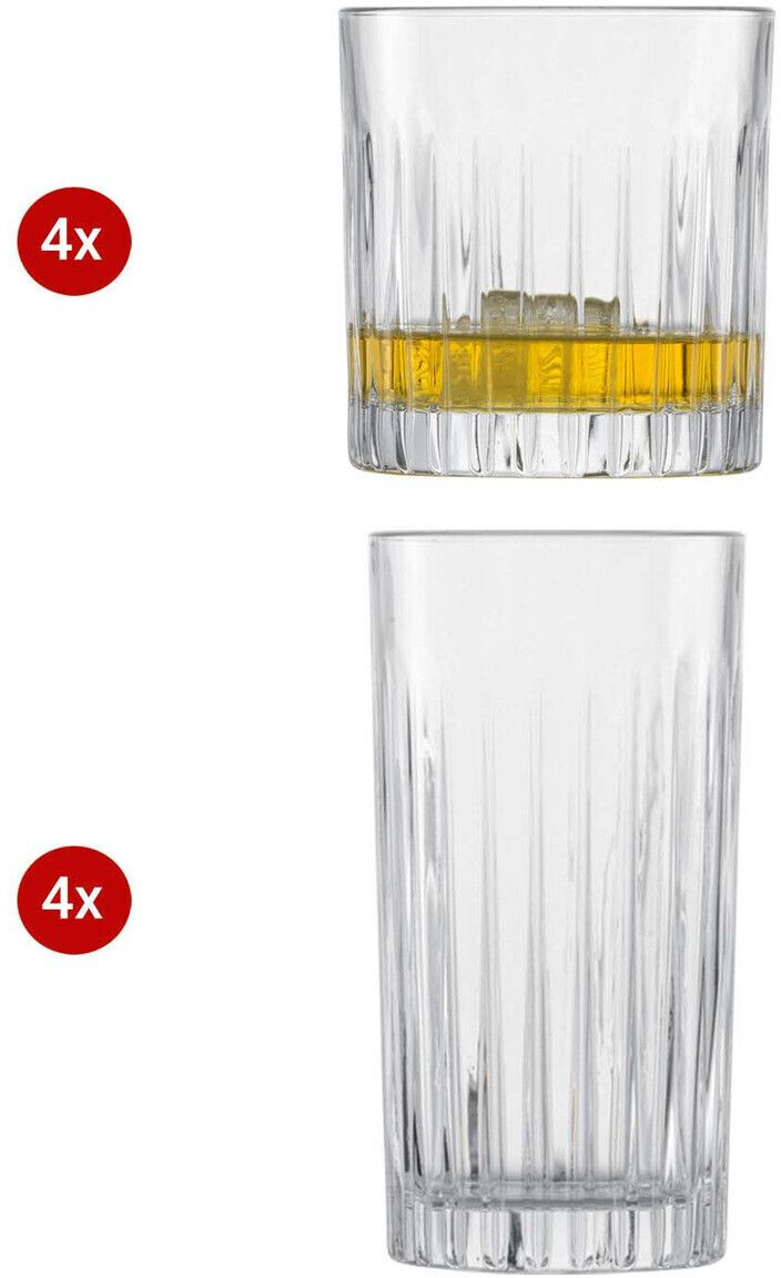 Schott-Zwiesel Cup set 8 pcs. Stage white D / H approx. 7.60x15.00