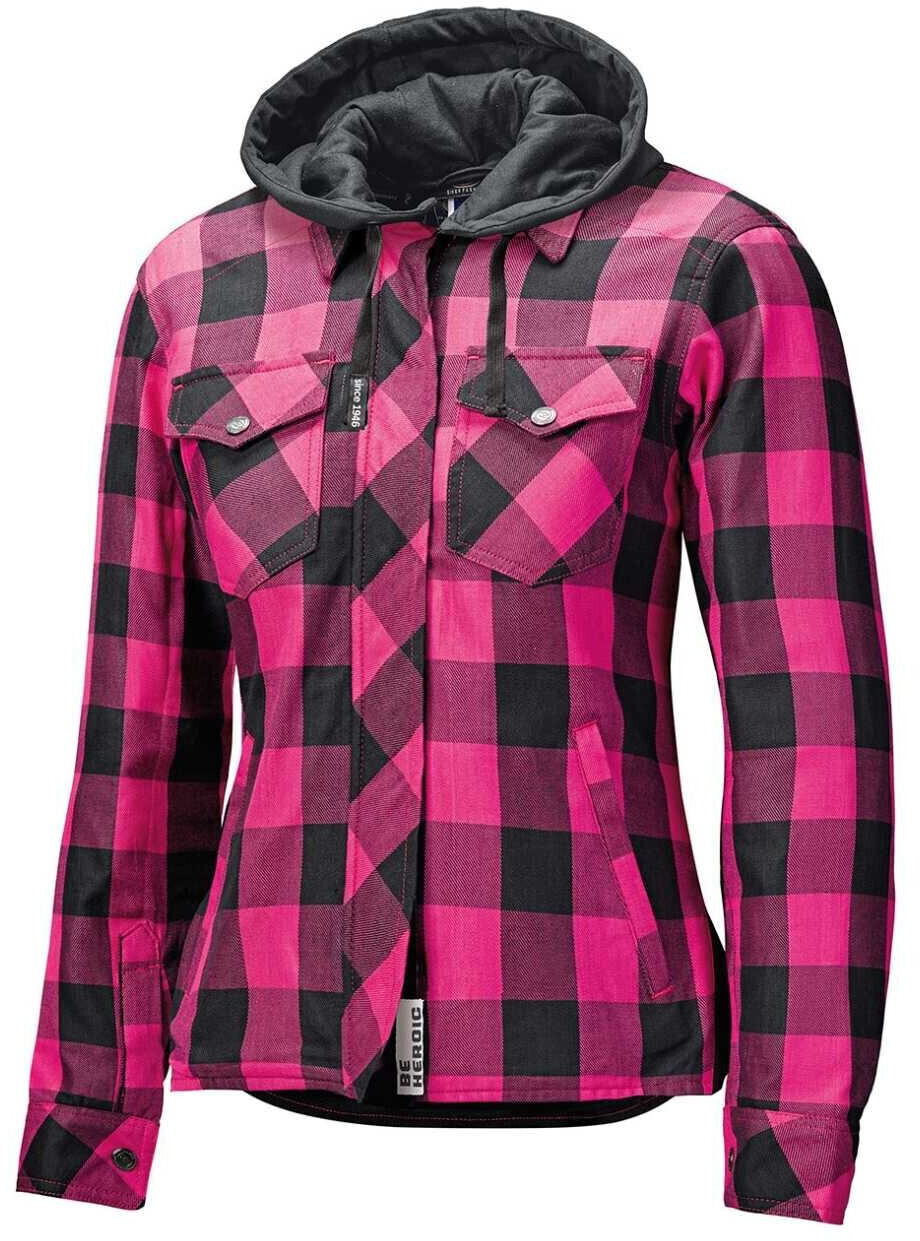Photos - Motorcycle Clothing Held Biker Fashion  Lumberjack II Lady Jacket black/pink 
