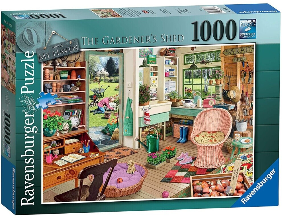Ravensburger My Haven No 8, The Garden Shed