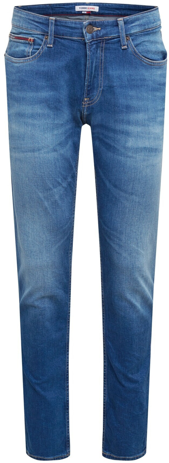 Image of Tommy Hilfiger Scanton Slim Fit Faded Jeans wilson mid blue stretch