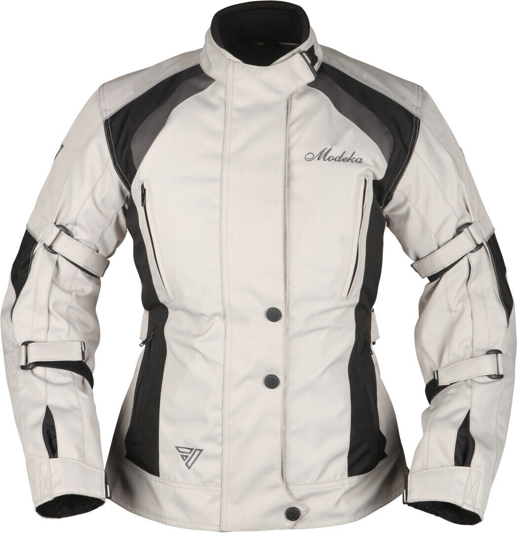 Modeka Janika Lady Jacket light grey/black