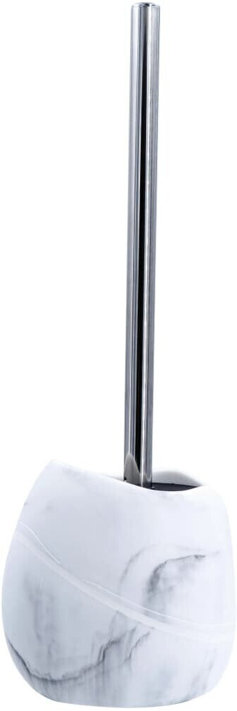 Ridder Brosse de toilette Little Rock marbré blanc