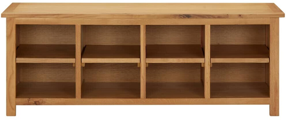 vidaXL Étagère à chaussures en bois de chêne