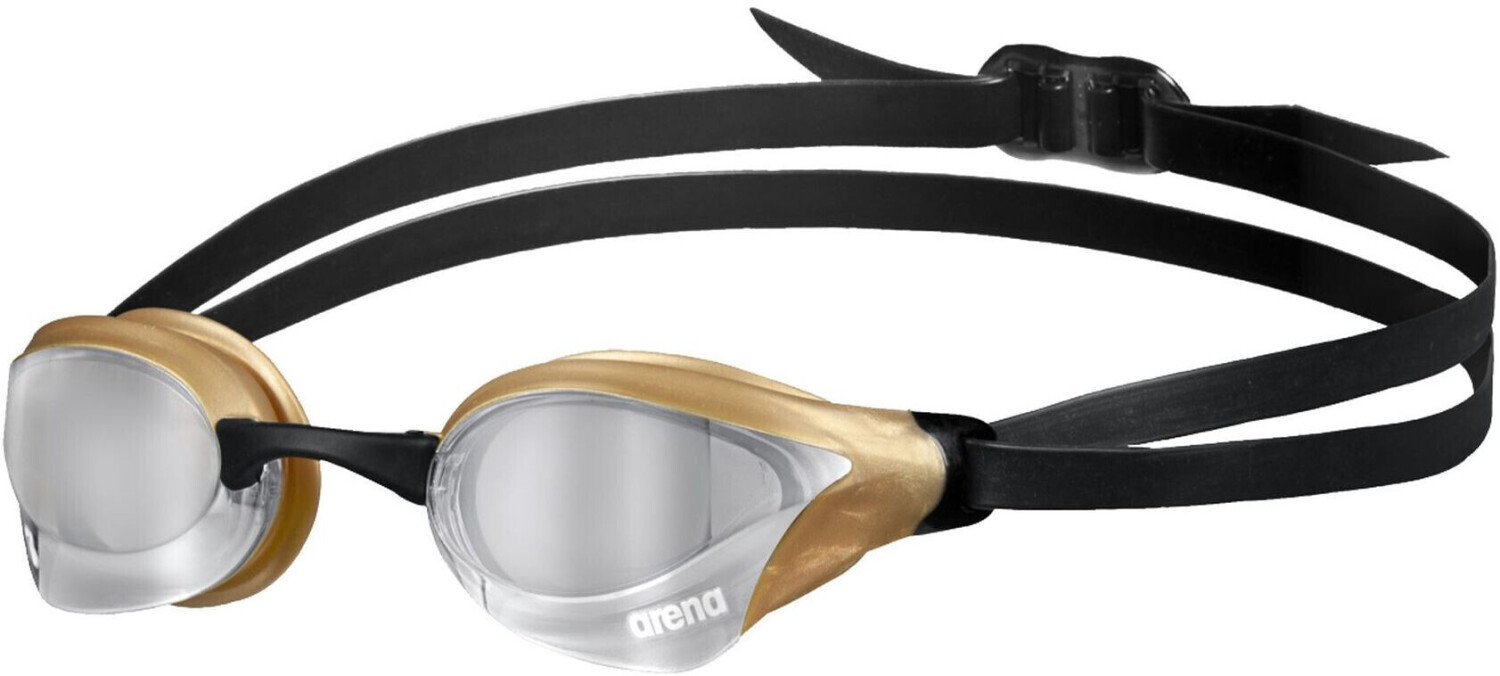 Arena Cobra Core Swipe Mirror Swim Goggles (2021) silver gold desde 37