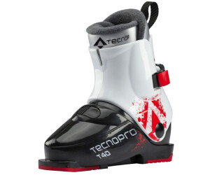 rot Tecno Pro Kinder Alpin Skischuhe T40-1 schwarz 