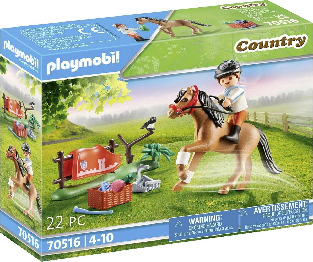 PLAYMOBIL 6928 - Country - Cavalier avec Van et Cheval - Cdiscount