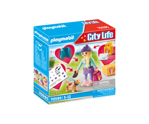 Playmobil city life 2 x Bernhardiner Hund Hunde unbespielt unplayed top J98 