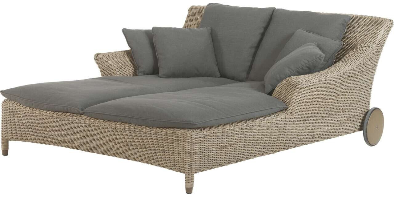 4 Seasons Outdoor Valentine Doppel-Roll-Liege pure (211677)