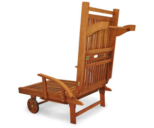 2 x Holzrad als Ersatzteil für Gartenliege und Sonnenliege Sun Shine von indoba® 