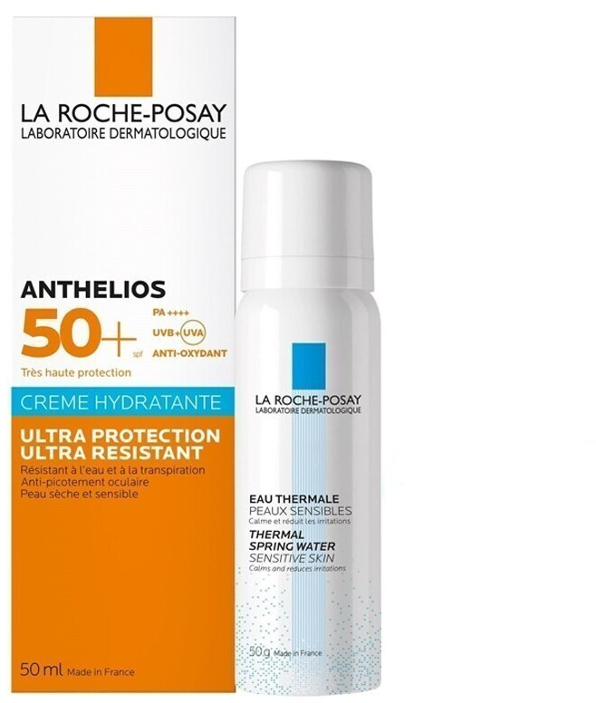 La Roche Posay Anthelios SPF50+ et eau thermale (50 ml + 50 ml)