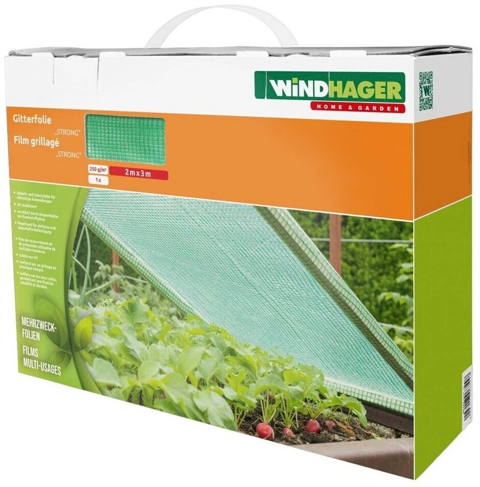 Windhager Gitterfolie 5 x 1,5 m grün