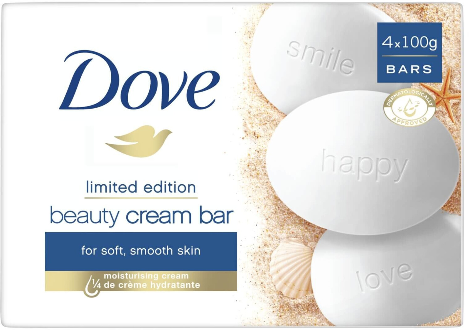 Photos - Shower Gel Dove Beauty Cream Bar 4x100g 