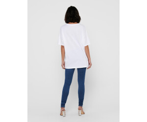 Only Onlaya Life S//S Oversized Top Jrs Noos T-Shirt Donna