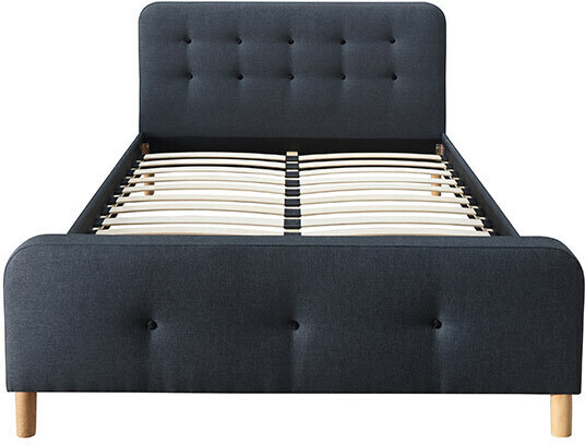 Miliboo Holsen 160 x 200 cm gris foncé