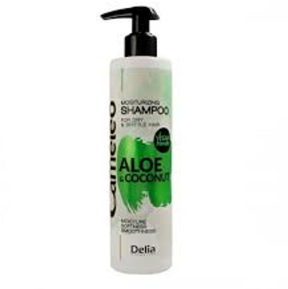 Photos - Hair Product Delia Cosmetics Cameleo Aloe & Coconut shampoo 250 ml 