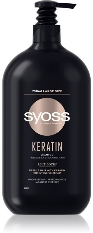 Photos - Hair Product Syoss Keratin Blue Lotos shampoo 750 ml 