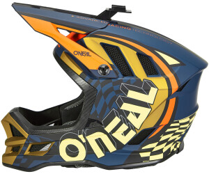 57-58cm O'Neal Blade Fahrrad Downhill Full Face Helm Synapse weiss orange M 