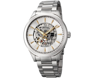 festina skeleton automatic