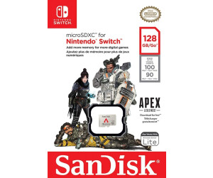 SanDisk microSDXC pour Nintendo Switch 128 Go Apex Legends au meilleur prix  sur