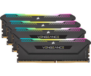 Corsair Vengeance RGB Pro SL Kit 32 Go DDR4-3200 CL16 (CMH32GX4M4E3200C16)  au meilleur prix sur